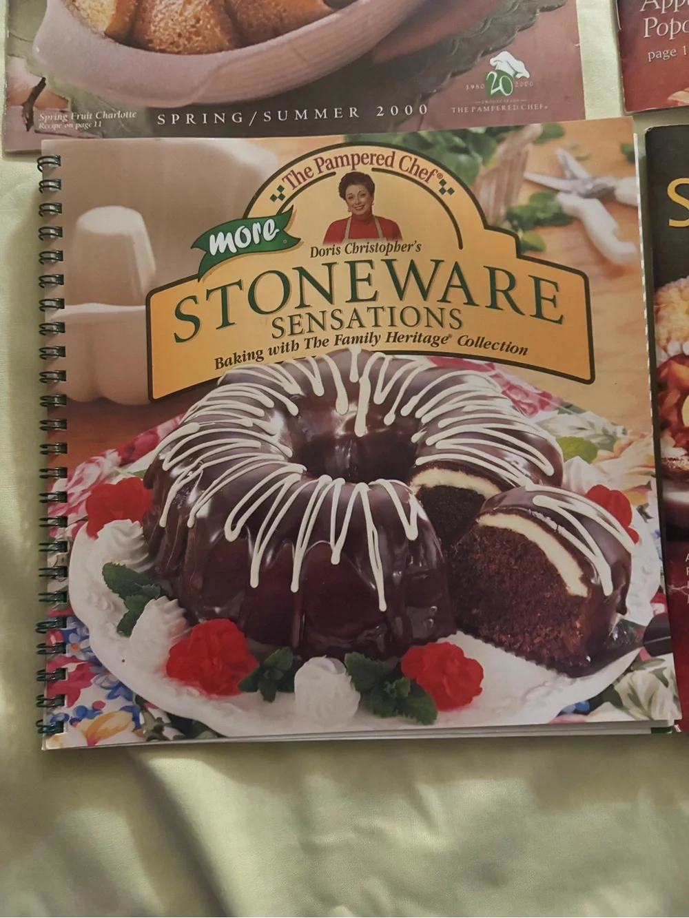 The Pampered Chef Cookbooks